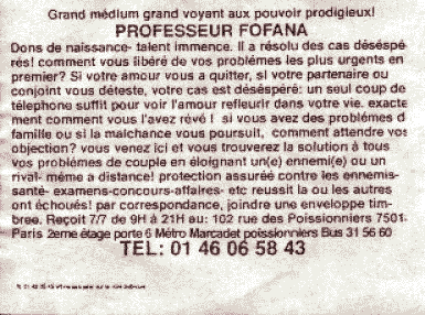 Professeur Fofana