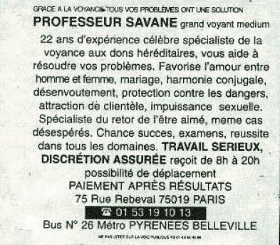 Professeur Savane